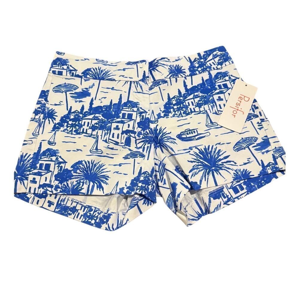 Persifor Kelly Short Riviera Capri Blue NWT Sz. 2